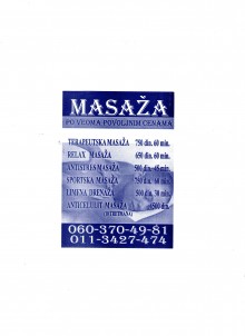 Podgorica relax masaža MASAZA PODGORICA